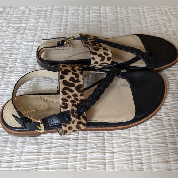 COLE HAAN Leather Sandals - Picture 2 of 4